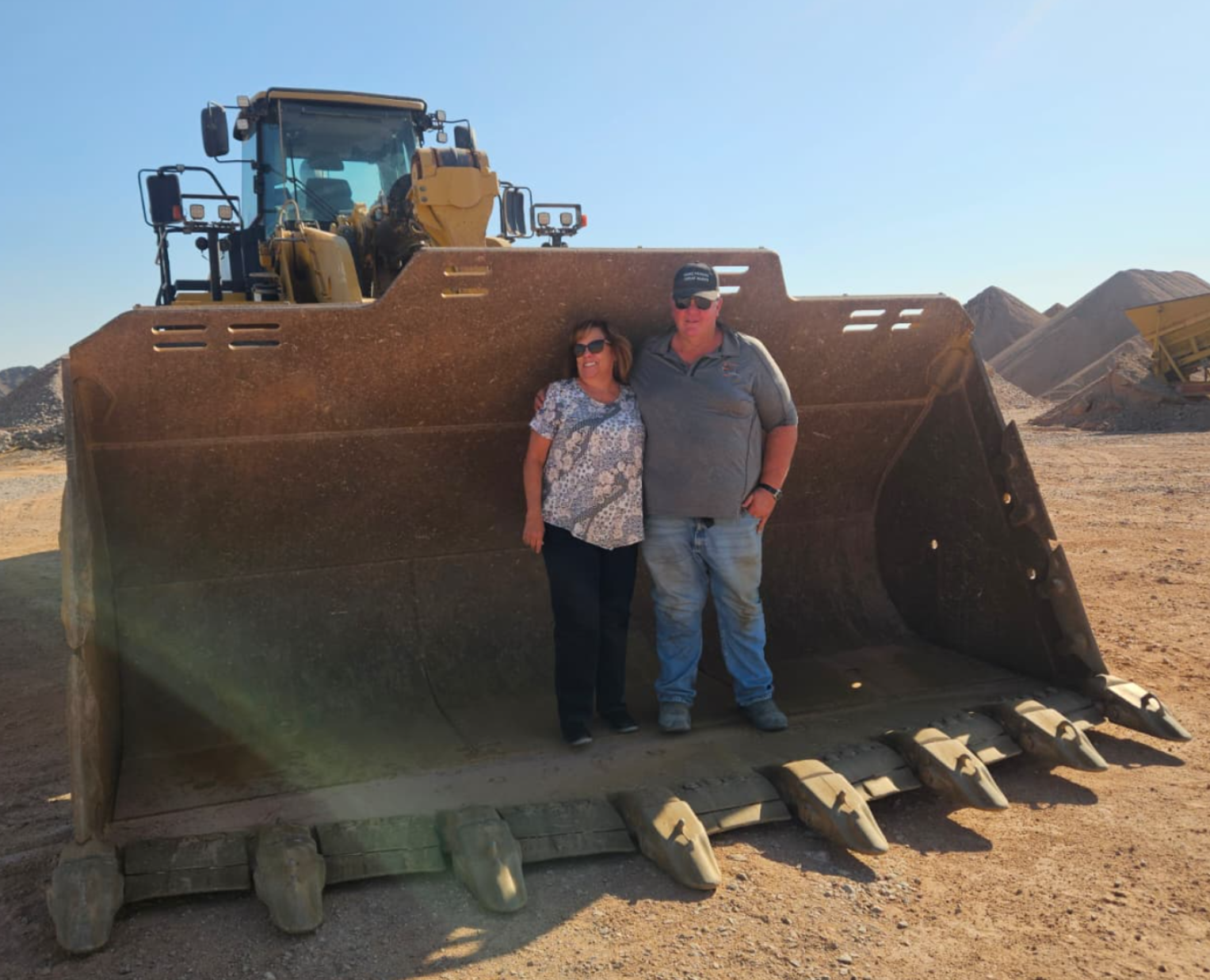 Kevin Schoonover and Terry Clark, founders of Onyx Crushing AZ